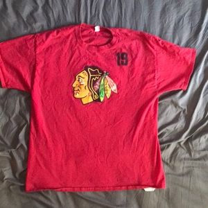 GUC Jonathan Toews Chicago Blackhawks jersey shirt